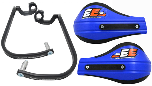 Enduro Engineering Evolution 2 Debris Deflectors for 1 1/8" Bars 50-5236B / 51-223 Blue