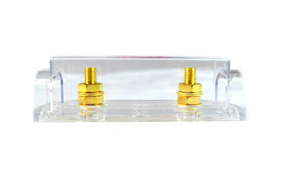 Audiopipe ANL Fuse Holder + 2 Pcs 100 Amp Blade Fuses For 0 to 4 GA Cable Wire