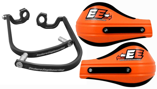 Enduro Engineering Evo 2 Debris Deflectors for 1 1/8" Bars 50-5218B / 51-225 Orange