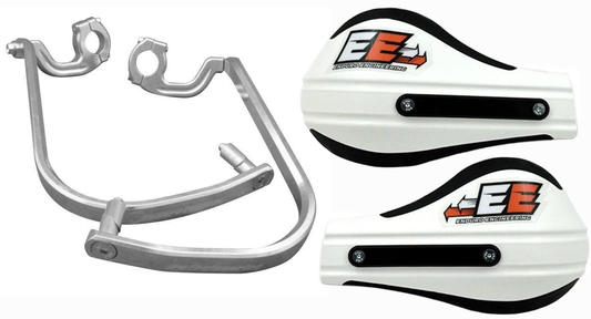 Enduro Engineering Evolution 2 Debris Deflectors for 7/8" Bars 50-5232S / 51-220 White