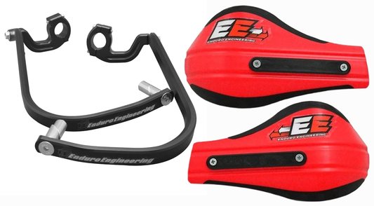 Enduro Engineering Evolution 2 Debris Deflectors for 7/8" Bars 50-5232B / 51-226 Red