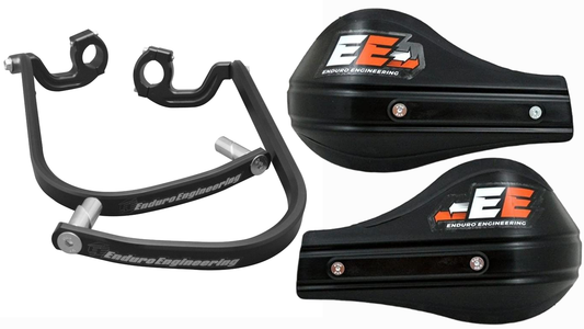 Enduro Engineering Evo 2 Debris Deflectors for 1 1/8" Bars 50-5218B / 51-224 Black