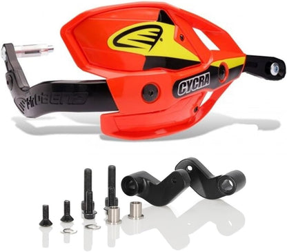 Cycra Pro Bend Ultra Bar Pack with Flexx Link Bar Adapter Mount (Red) - 1CYC-7508-32X