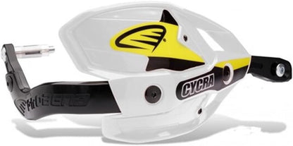 Cycra Pro Bend Ultra Bar Pack with Flexx Link Bar Adapter Mount (White) - 1CYC-7508-42X