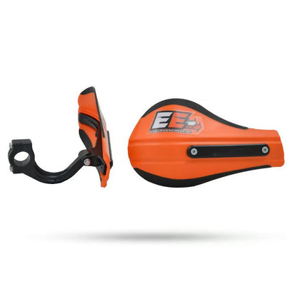 Enduro Engineering Open ended Composite Mount with Moto Roost Deflectors Handguards Orange 53-225