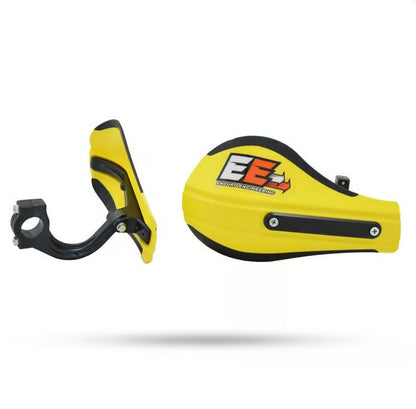 Enduro Engineering Open ended Composite Mount with Moto Roost Deflectors Handguards Yellow 53-228