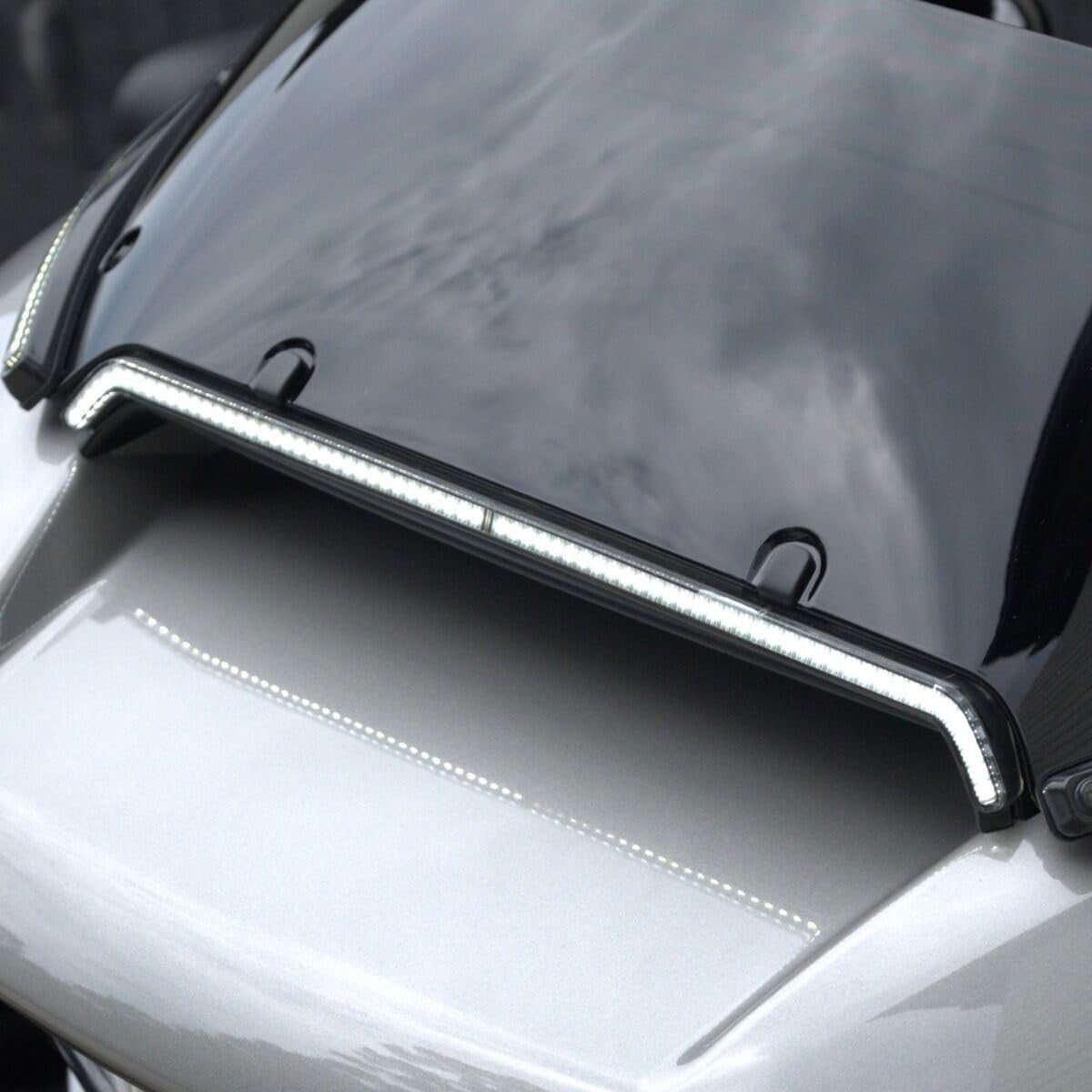 Custom Dynamics LED Center Fairing Vent Trim Lights CD-RG23-C-B Harley Smoke