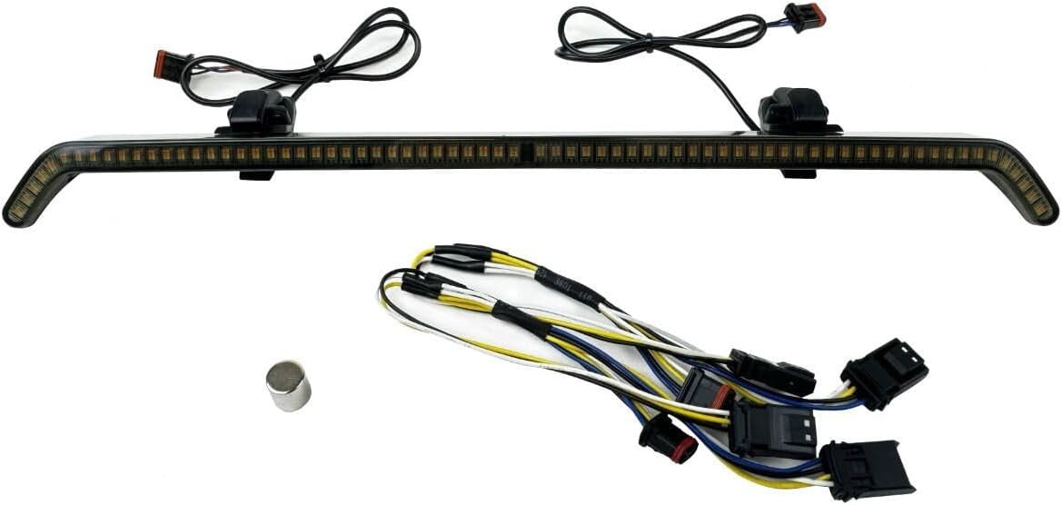 Custom Dynamics LED Center Fairing Vent Trim Lights CD-RG23-C-B Harley Smoke