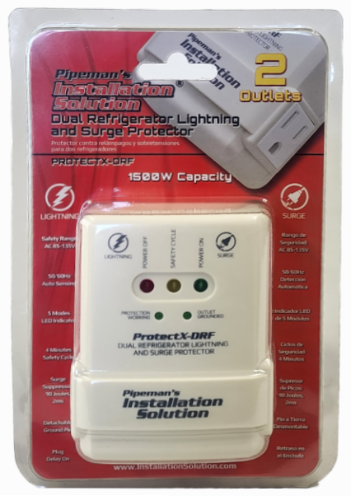 Pipeman's Installation Solution 115V Surge Protector 1500 W PROTECTX-DRF