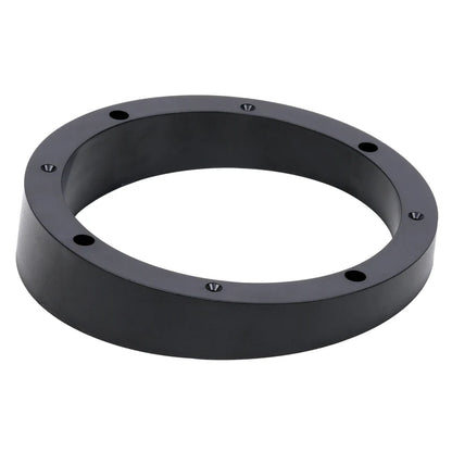 Audiopipe 4 Piece Set 6.5" Plastic Beveled Speaker Spacer Rings - Subwoofer Mid Range Custom Installation Mounting Adapter