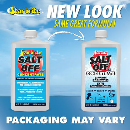 STAR BRITE Salt Off Concentrate 32oz kit with Mixer 094000 Engine Flush Salt