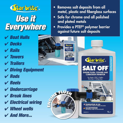 StarBrite Salt Off Applicator Mixer Remover Wash & Marine Engine Flush