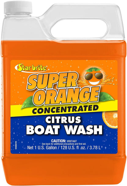 Star Brite Super Orange Citrus Boat Wash All-Purpose 1 Gallon Polish Gel 094500