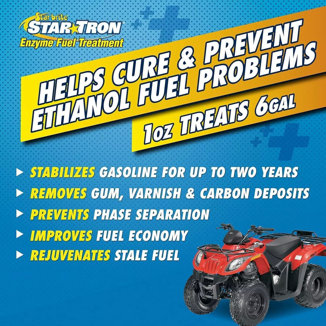 Star Tron Enzyme Fuel Treatment 24 Pack Display Small Engine Formula 1 oz