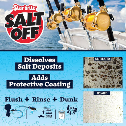 Star Brite Salt Off Protector Spray with PTEF 22 oz 093922 Dissolve and protect