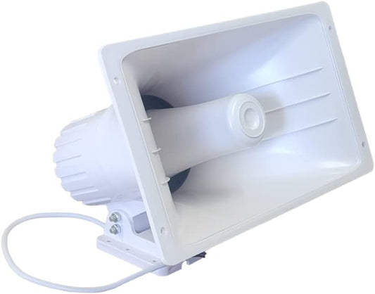 Nippon America Power Horn White 8 Ohm 100W Outdoor TC-55