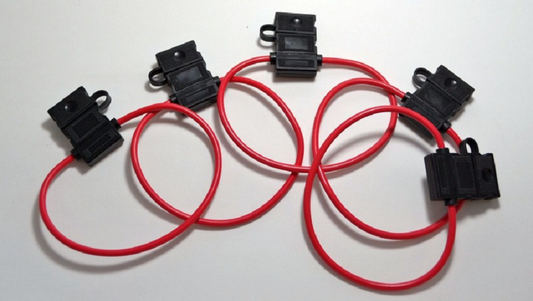 5 pack 10 Ga ATC Heavy Duty Fuse Holders 12 volt Automotive Car Audio