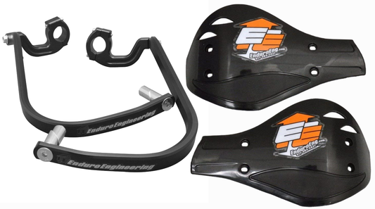 Enduro Engineering Evolution 2 Debris Deflectors for 7/8" Bars 50-5232B / 51-124 Black