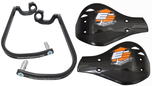 Enduro Engineering Evolution 2 Debris Deflectors for 1 1/8" Bars 50-5236B / 51-124 Black