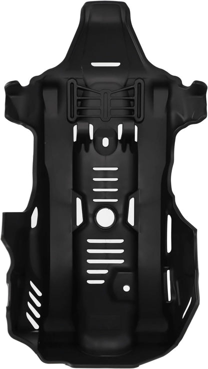 Cycra Full Armor Skid Plate fits 2023-2024 Yamaha YZ450F - Black - 1CYC-6252-12