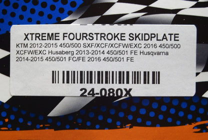 Enduro Engineering Extreme Four Stroke Skid Plate KTM Husaberg Husqvarna 24-080X