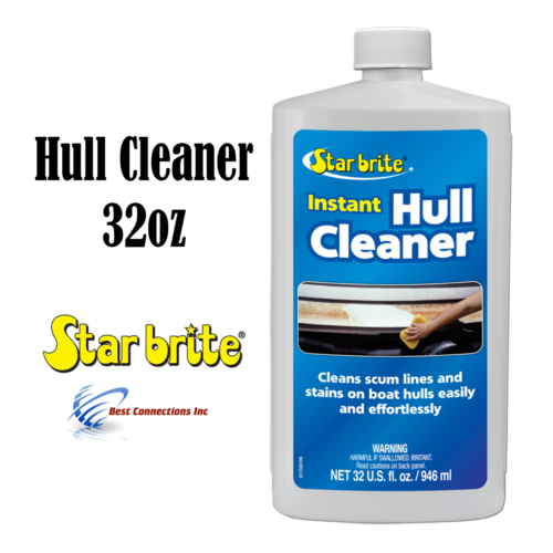 Star Brite 81732 Instant Hull Cleaner 32 oz Cleans Scum Lines Marine Growth