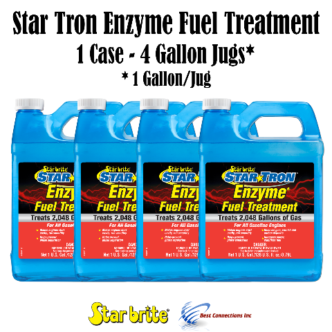 Star Brite Star Tron Enzyme Fuel Treatment 4 Gallons Treats 8192 Gallons of GS