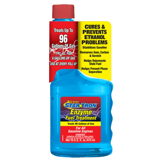 Star Tron SEF Gasoline Additive 16oz Classic Gas Formula Star Brite 14316