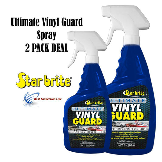 Ultimate Vinyl Guard w/ PTEF Adds UV Protection Car Motor StarBrite 95932 2 PACK